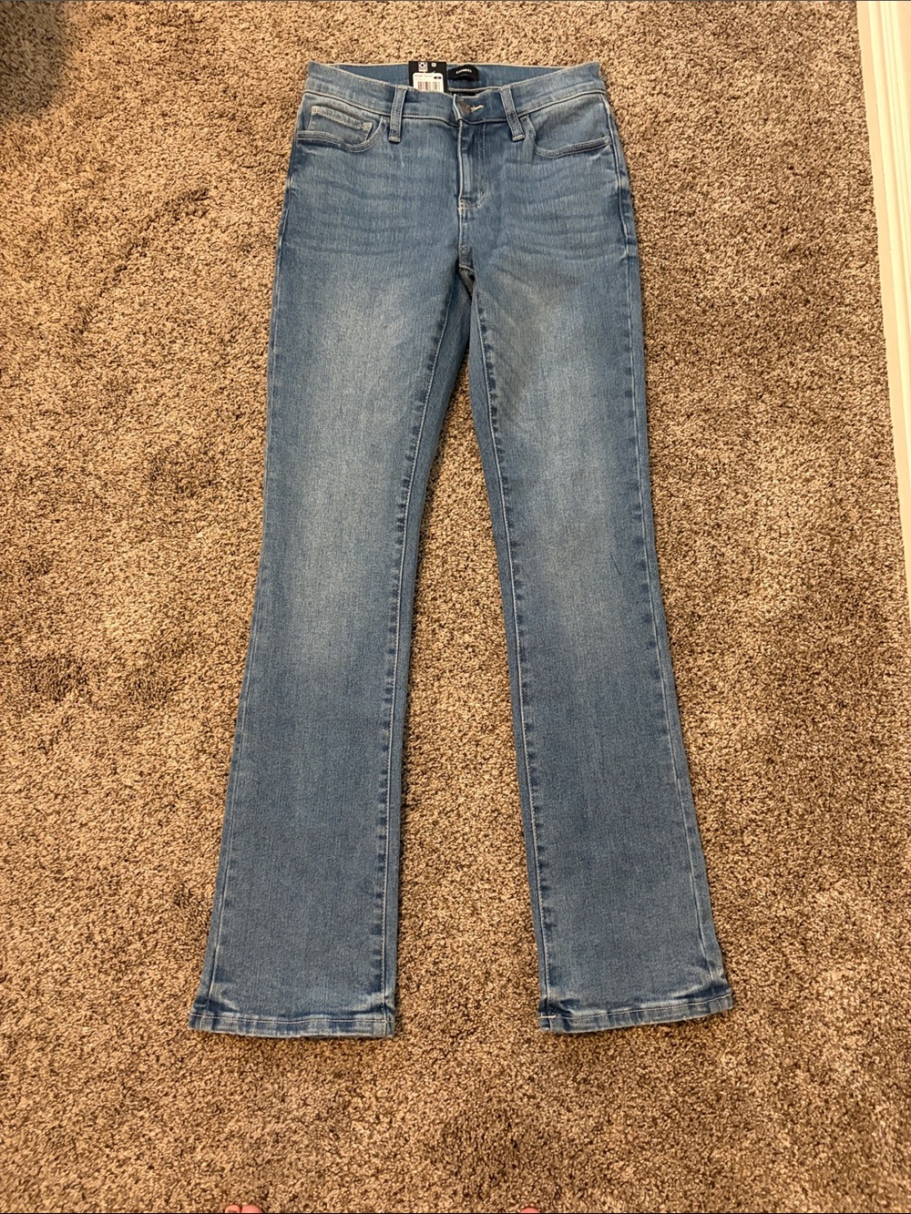Express Women's Light Blue Boot Cut Jeans